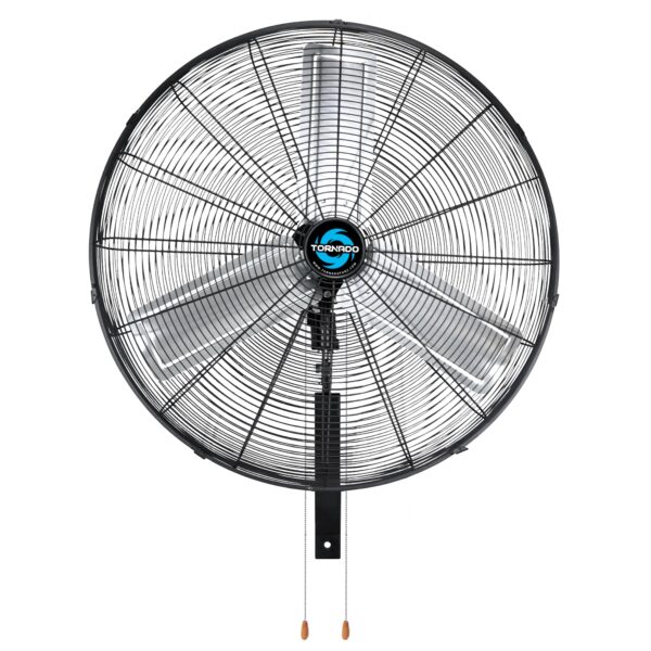 Ventilador de pared oscilante Tornado HI-FAN-30MOWF-A-1P-HEX 30 pulgadas 8850 CFM 3 velocidades 220 W certificado UL uso