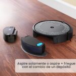 Robot Aspirador Trapeador iRobot Roomba Combo i5+ Modelo i557020 – Mapeo Inteligente por Habitación, Vaciado Automático