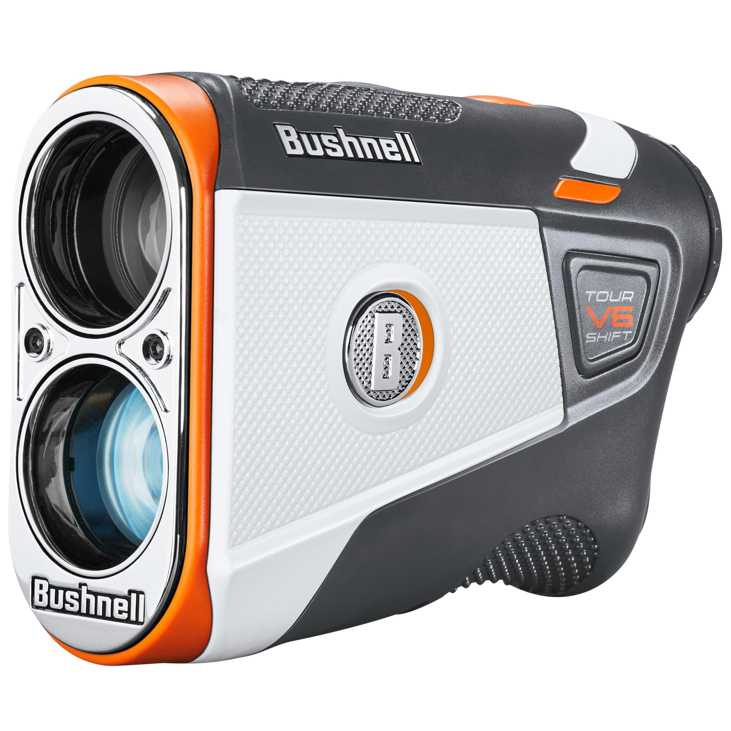 Version 1.0.0 Bushnell Golf Tour V6 Shift Laser Rangefinder with Slope Compensation, 1300-Yard Range, Flag Lock Vibration, Magnetic Ca