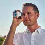 Bushnell Golf Tour V6 Shift Laser Rangefinder with Slope Compensation, 1300-Yard Range, Flag Lock Vibration, Magnetic Ca