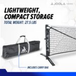 JOOLA Symmetry Red de Pickleball Portátil - Red de Tamaño Reglamentario para Interiores y Exteriores - Configura Fácilme