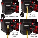 Aspiradora Mochila HEPA Cen-Tec Systems 98097-AZ 6 Qt con Kit de Limpieza Elevada 20 Pies