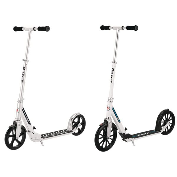 Razor Patinete A5 DLX para niños a partir de 8 años y Razor A6 Kick Scooter para niños a partir de 8 años