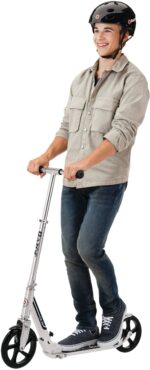 Razor Patinete A5 DLX para niños a partir de 8 años y Razor A6 Kick Scooter para niños a partir de 8 años