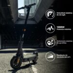 Scooter eléctrico Segway Ninebot Serie MAX para adultos, 22-28 MPH, hasta 50 millas de alcance, suspensión doble, certif