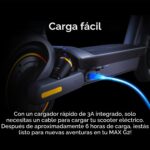 Scooter eléctrico Segway Ninebot Serie MAX para adultos, 22-28 MPH, hasta 50 millas de alcance, suspensión doble, certif
