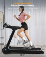 Cinta de Correr Plegable SPORTY&FIT 4.0 HP 400 Libras Sin Montaje Monitor LCD 0.6-8.7 MPH