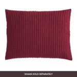 Colcha felpilla Channel Beatrice Home Fashions CHNBSPKGBUR King borgoña