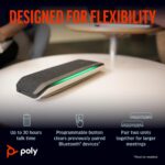 Poly Sync 40 Altavoz Inteligente con Conferencia (Plantronics) - Espacios de Trabajo Flexibles - Conéctate a PC/Mac a tr