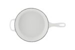 Cacerola Cassadou Le Creuset Signature 21079026010041 Hierro Fundido Esmaltado Blanco 3.75 Cuartos