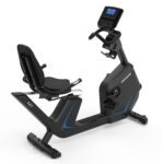Bicicleta Reclinada Horizon Fitness 5.0R Resistencia Magnética Bluetooth Asiento con Soporte Lumbar Capacidad 350 Libras