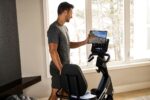 Bicicleta Reclinada Horizon Fitness 5.0R Resistencia Magnética Bluetooth Asiento con Soporte Lumbar Capacidad 350 Libras