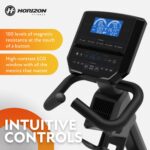 Bicicleta Reclinada Horizon Fitness 5.0R Resistencia Magnética Bluetooth Asiento con Soporte Lumbar Capacidad 350 Libras