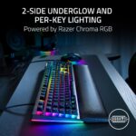 Teclado Mecánico Razer BlackWidow V4 RZ03-04690200-R3U1 Interruptores Verdes Chroma RGB 6 Teclas Macro Reposamuñecas Mag