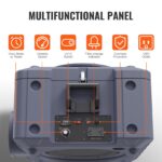 Depurador de aire VEVOR ZHP2301-800 800 CFM filtración 3 etapas MERV10 carbón H13 HEPA uso doméstico industrial y comerc