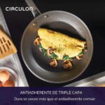 Batería de cocina Circulon Meyer 89334 Premier Professional juego de ollas y sartenes antiadherentes de aluminio anodiza
