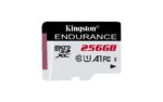Kingston Tarjeta microSD de 256 GB de alta resistencia | 95/45 MB/s de lectura y escritura | Diseñada para aplicaciones