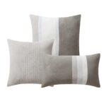 Juego de edredón de gamuza sintética Sweet Home Collection 7 Piece Faux Suede Comforter Set 7 piezas tamaño King color g