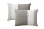 Juego de edredón de gamuza sintética Sweet Home Collection 7 Piece Faux Suede Comforter Set 7 piezas tamaño King color g