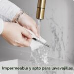Termómetro digital inteligente inalámbrico para carne CHEF iQ CQ60-3-SET-V2-AM-CA con 3 sondas ultrafinas Bluetooth de r