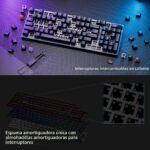 Teclado Mecánico Inalámbrico ASUS ROG Strix Scope II 96 X901 STRIX SCOPE II 96 WL Tri-modo 96% Interruptores NX Snow Int