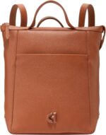 Cole Haan Grand Ambition - Mochila convertible de lujo pequeña para mujer, color marrón británico