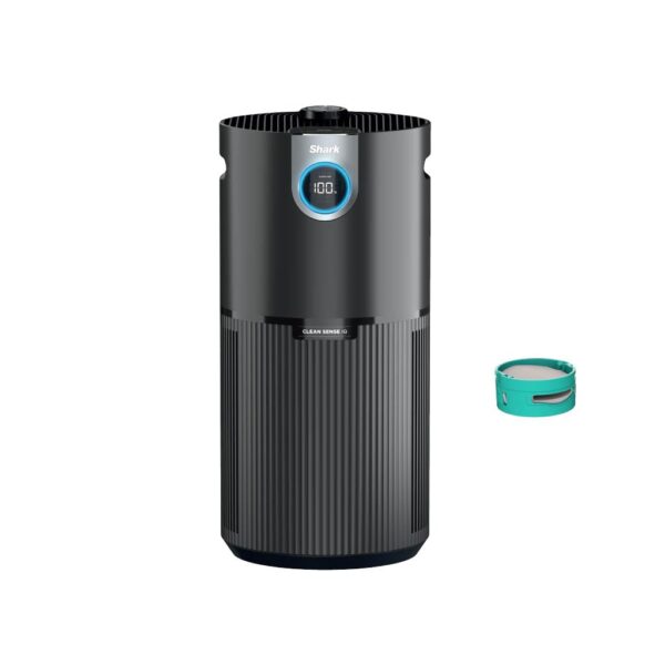 Purificador de aire Shark Clean Sense HP232 filtro HEPA 1200 pies cuadrados neutralizador de olores alergias 99.98% part