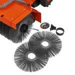 Barredora Eléctrica YARDMAX YP7160 70 cm Ancho 209cc Motor para Aceras Entradas y Patios