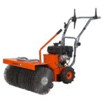 Barredora Eléctrica YARDMAX YP7160 70 cm Ancho 209cc Motor para Aceras Entradas y Patios