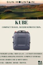 Sun Mountain Funda de viaje para golf Kube