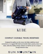 Sun Mountain Funda de viaje para golf Kube