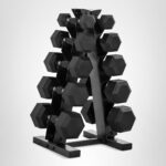 CAP Barbell Juego de mancuernas con estante | Múltiples opciones en 150 libras y 210 libras