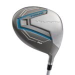 Wilson Tour Velocity - Juego completo de golf con bolsa de soporte, diestro para mujer, flexible para damas, gris/azul