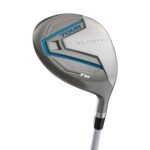 Wilson Tour Velocity - Juego completo de golf con bolsa de soporte, diestro para mujer, flexible para damas, gris/azul