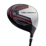 Wilson Tour Velocity - Juego completo de golf con bolsa de soporte, mano derecha para hombre, flexible regular, negro/ro