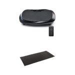 Sunny Health & Fitness FITBOARD SF-VP822058 - Máquina de ejercicio de placa de vibración 4D de alta calidad, plataforma