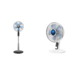 Ventilador de Mesa Rowenta Turbo Silence VU2730 12 pulgadas oscilante silencioso 4 velocidades