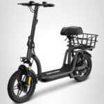 Gotrax Adult Electric Scooter with Seat, Max 19-25miles Range, 15.5-20mph Power by 350W-500W Motor, All-Terrain Tire & W