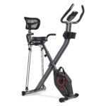 Bicicleta estática plegable X-Bike Sunny Health Fitness SF-B223012 ciclismo interior 14 niveles resistencia magnética 30