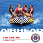 SportsStuff Big Bertha - Inflador de aire eléctrico con tubo remolcable y Wow Sports