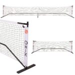 Set de red para pickleball portátil 2 en 1 Onix con paleta Z5 equipo deportivo profesional