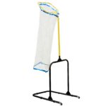 Set de entrenamiento de voleibol Park & Sun Sports con carrito portátil para balones Tachikara color negro