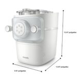 Máquina para hacer pasta eléctrica Philips Serie 7000 HR2660/03 ProExtrude 150W 8 discos blanco