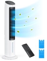 Enfriador de Aire Evaporativo Dreo 40 Pulgadas Oscilante 80 Grados Torre 2023 para Hogar