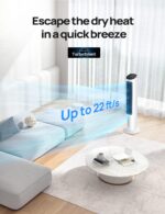 Enfriador de Aire Evaporativo Dreo 40 Pulgadas Oscilante 80 Grados Torre 2023 para Hogar