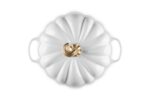 Cacerola Cocotte de Hierro Fundido Esmaltado Forma Calabaza Le Creuset Signature 21238024010391 3.8 Litros Blanco