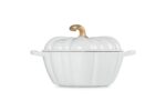 Cacerola Cocotte de Hierro Fundido Esmaltado Forma Calabaza Le Creuset Signature 21238024010391 3.8 Litros Blanco
