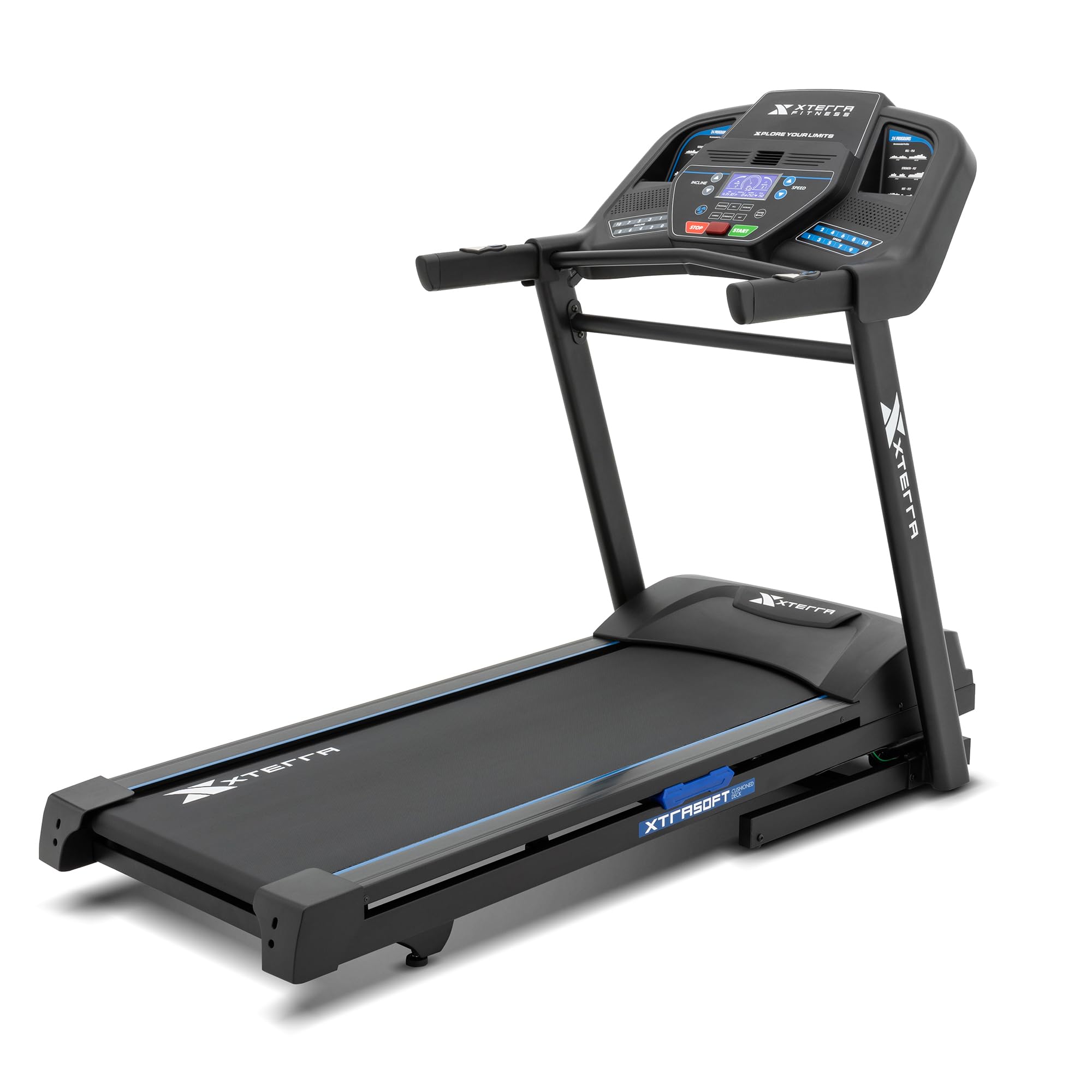 Version 1.0.0 Caminadora Plegable XTERRA Fitness TR65 2.5HP Bluetooth 10mph 10 Niveles Inclinacion