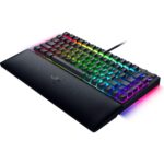 Teclado Mecanico Razer BlackWidow V4 75% RZ03-05000200-R3U1 intercambiable en caliente interruptores Orange Chroma RGB c
