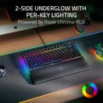 Teclado Mecanico Razer BlackWidow V4 75% RZ03-05000200-R3U1 intercambiable en caliente interruptores Orange Chroma RGB c